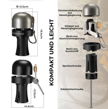 ROCKBROS | Rennrad Fahrradklinge für 22,2mm Dropbar Lenker